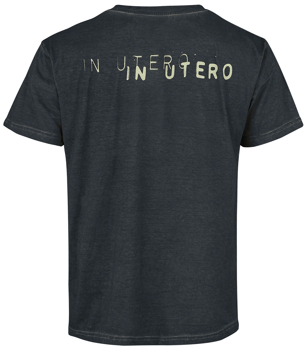 T-Shirt Manches courtes  de Nirvana - In Utero Vertical - S à 3XL - pour Homme - noir - Nirvana - View 2