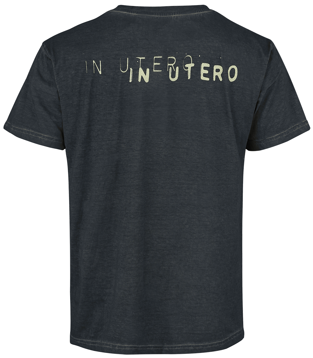T-Shirt Manches courtes  de Nirvana - In Utero Vertical - S à 3XL - pour Homme - noir - Nirvana - View 2