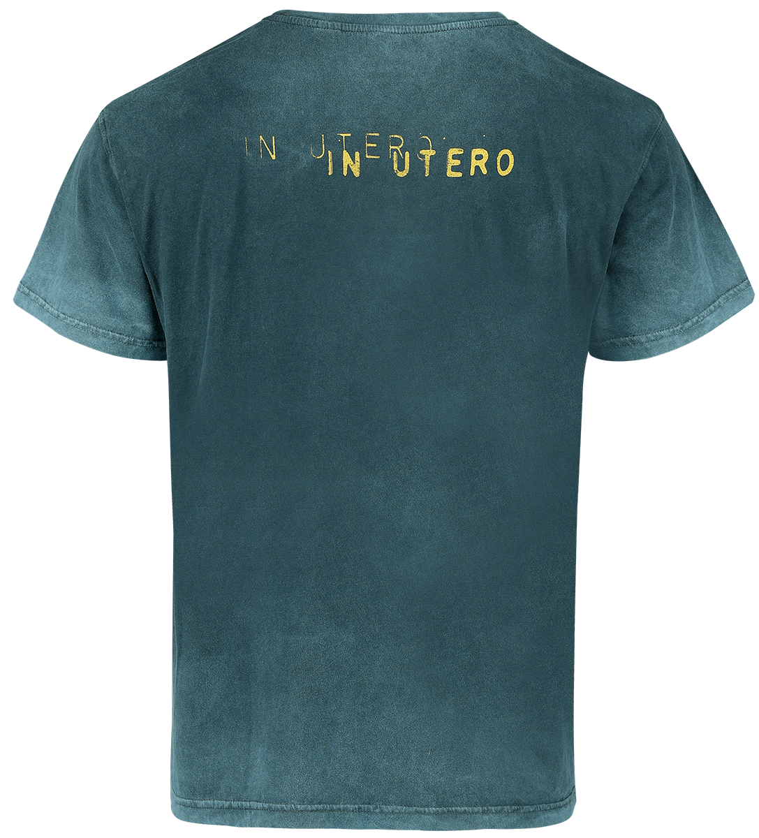 T-Shirt Manches courtes  de Nirvana - In Utero Dye - S à 3XL - pour Homme - turquoise - Nirvana - View 2