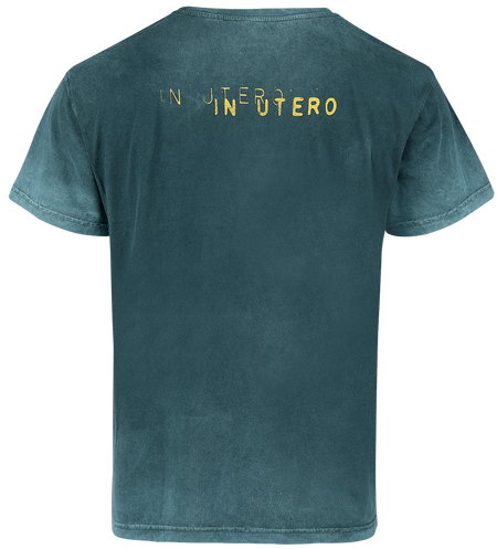 T-Shirt Manches courtes  de Nirvana - In Utero Dye - S à 3XL - pour Homme - turquoise - Nirvana - View 2