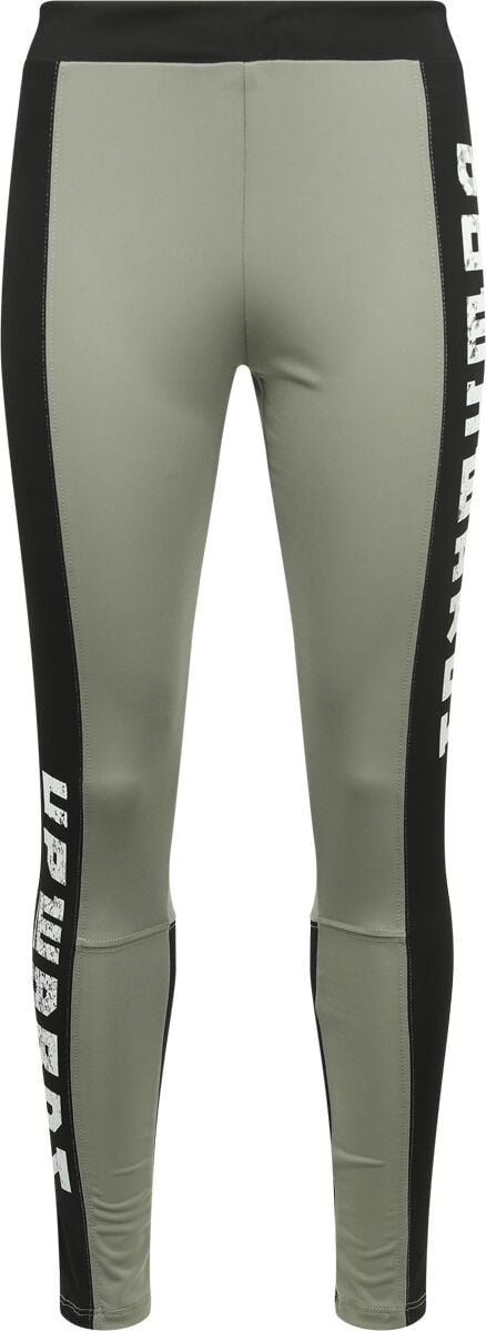 Legging  de Outer Vision - Katia - S à XXL - pour Femme - noir/vert - Outer Vision