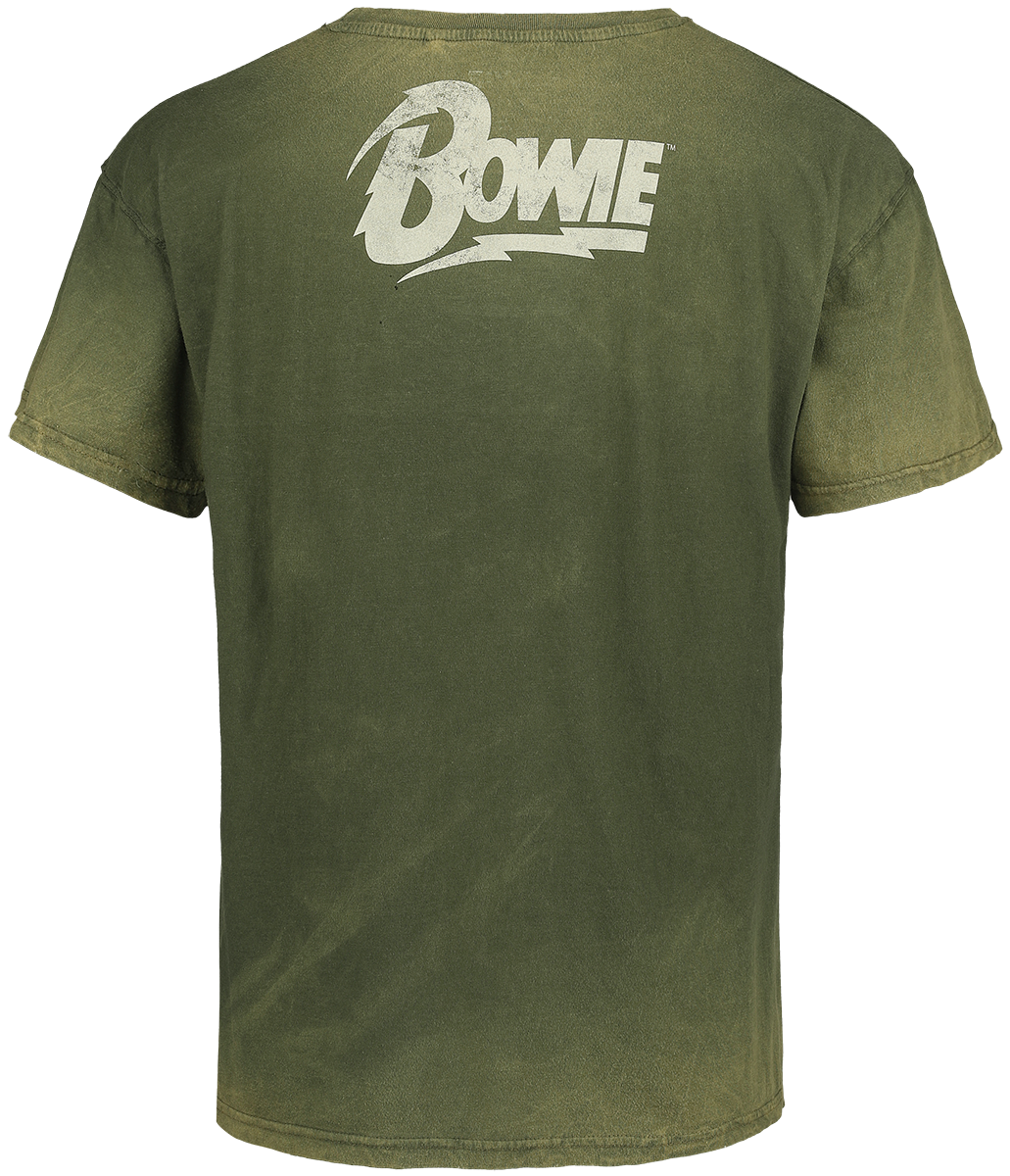 T-Shirt Manches courtes  de David Bowie - Smoking - S à 3XL - pour Homme - vert - David Bowie - View 2