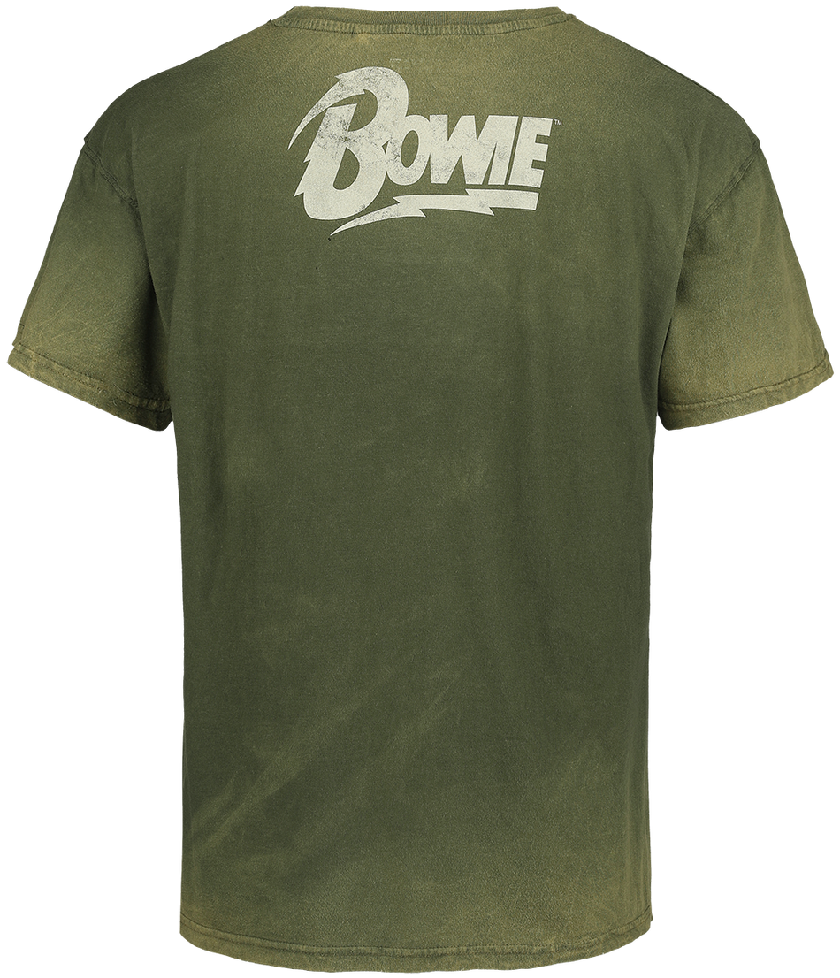 T-Shirt Manches courtes  de David Bowie - Smoking - S à 3XL - pour Homme - vert - David Bowie - View 2