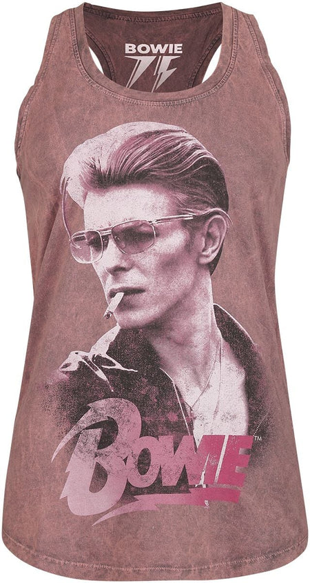 Top  de David Bowie - Smoking - S à XXL - pour Femme - corail - David Bowie