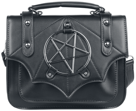 Sac à main Gothic de Banned Alternative - Moloch Pentagram - pour Femme - noir - Banned Alternative - View 2