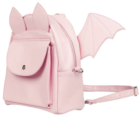 Mini Sac À Dos Gothic de Banned Alternative - Chauve-Souris - pour Femme - rose - Banned Alternative