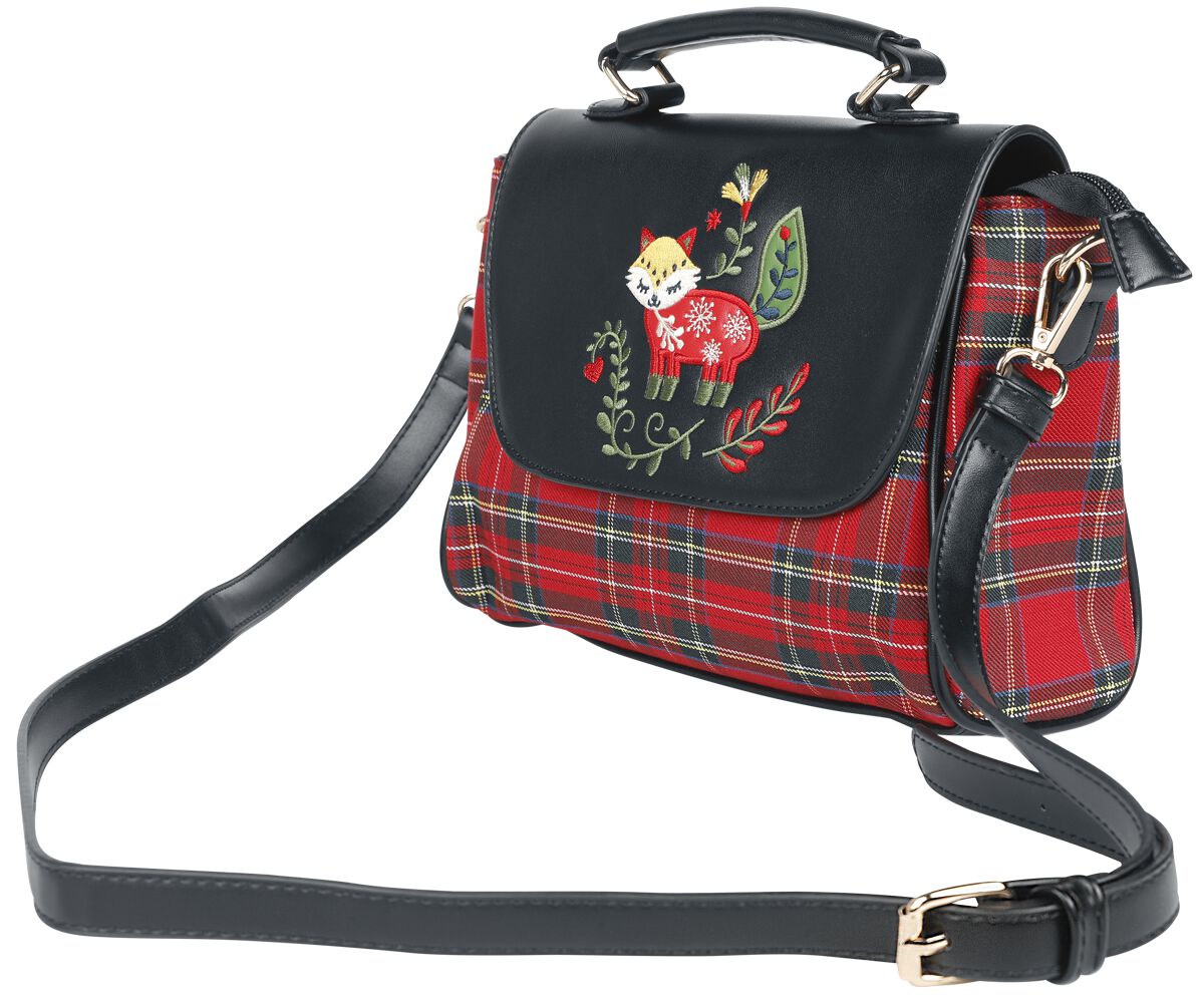 Sac à main  de Banned Retro - Scandi Fox - pour Femme - noir/multicolore - Banned Retro
