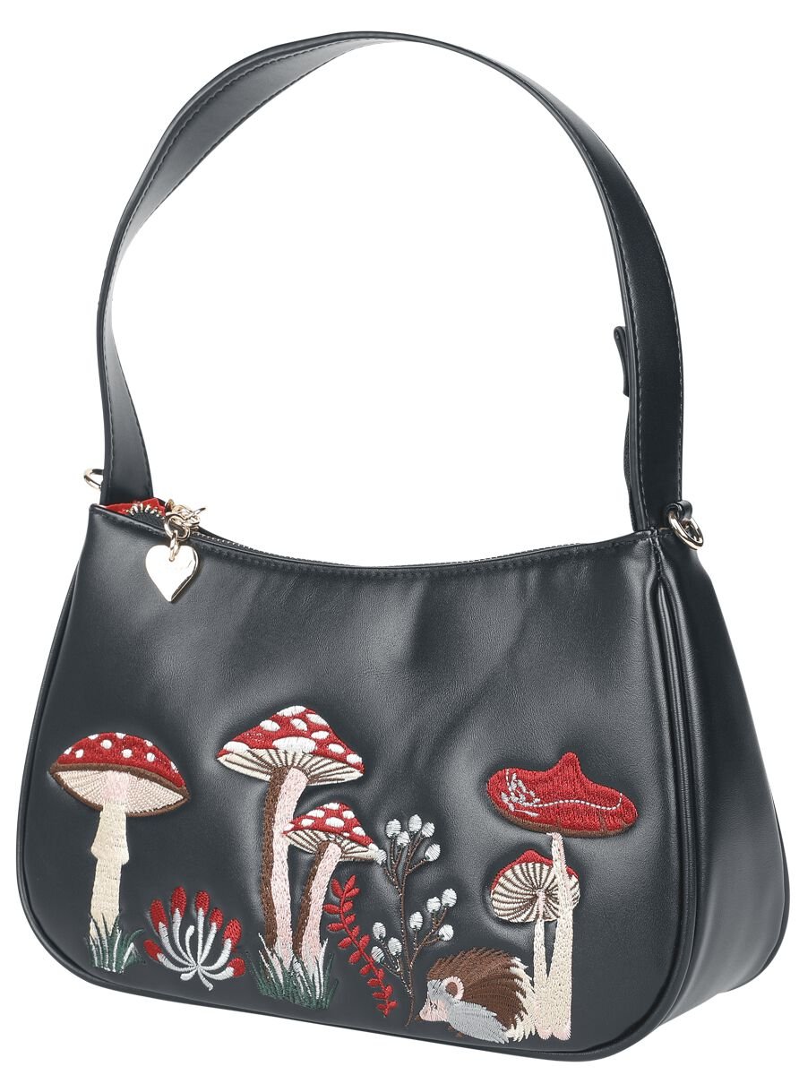 Sac à main  de Banned Retro - Woodland Hippie Vibes - pour Femme - noir/multicolore - Banned Retro