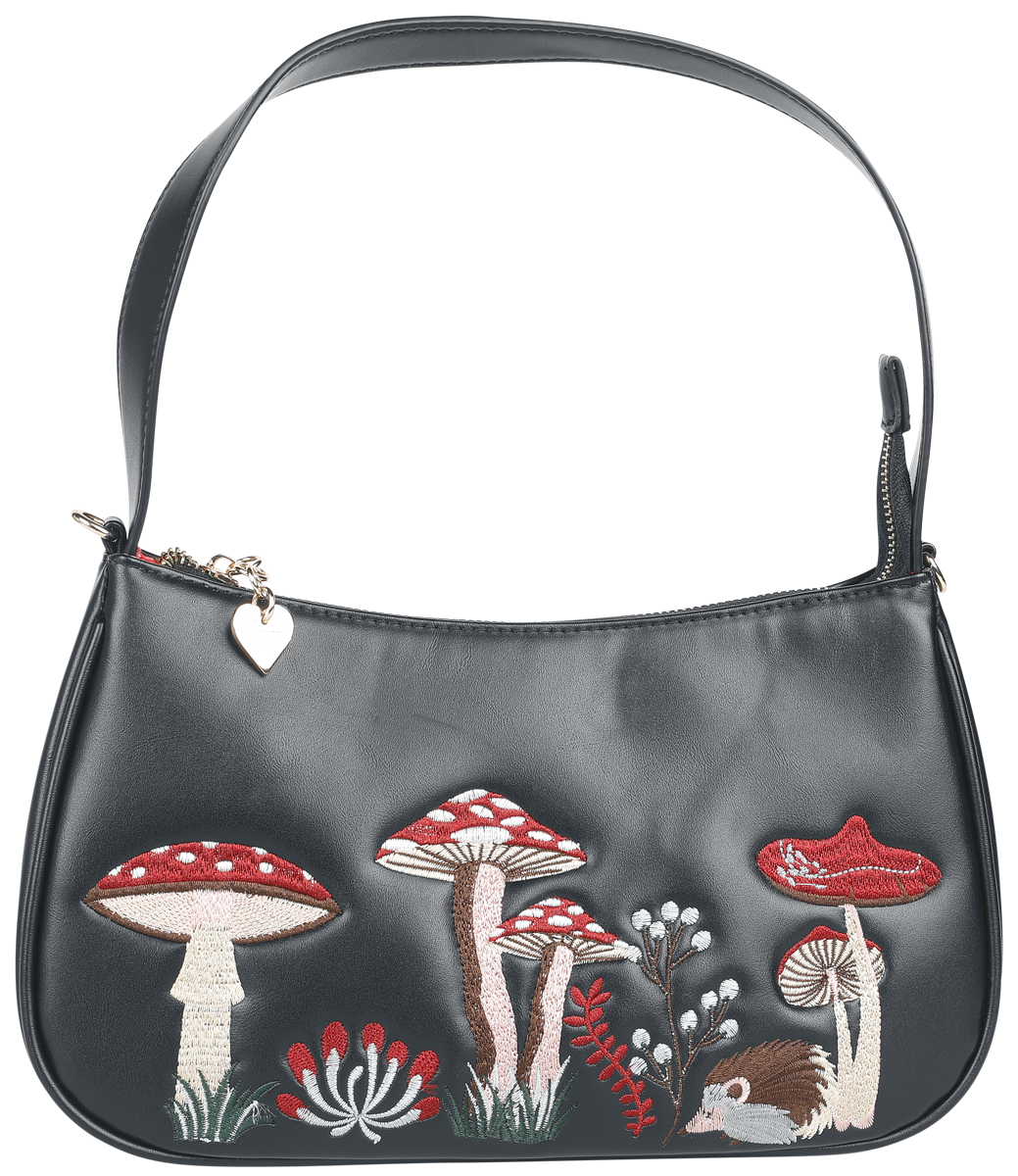 Sac à main  de Banned Retro - Woodland Hippie Vibes - pour Femme - noir/multicolore - Banned Retro - View 2