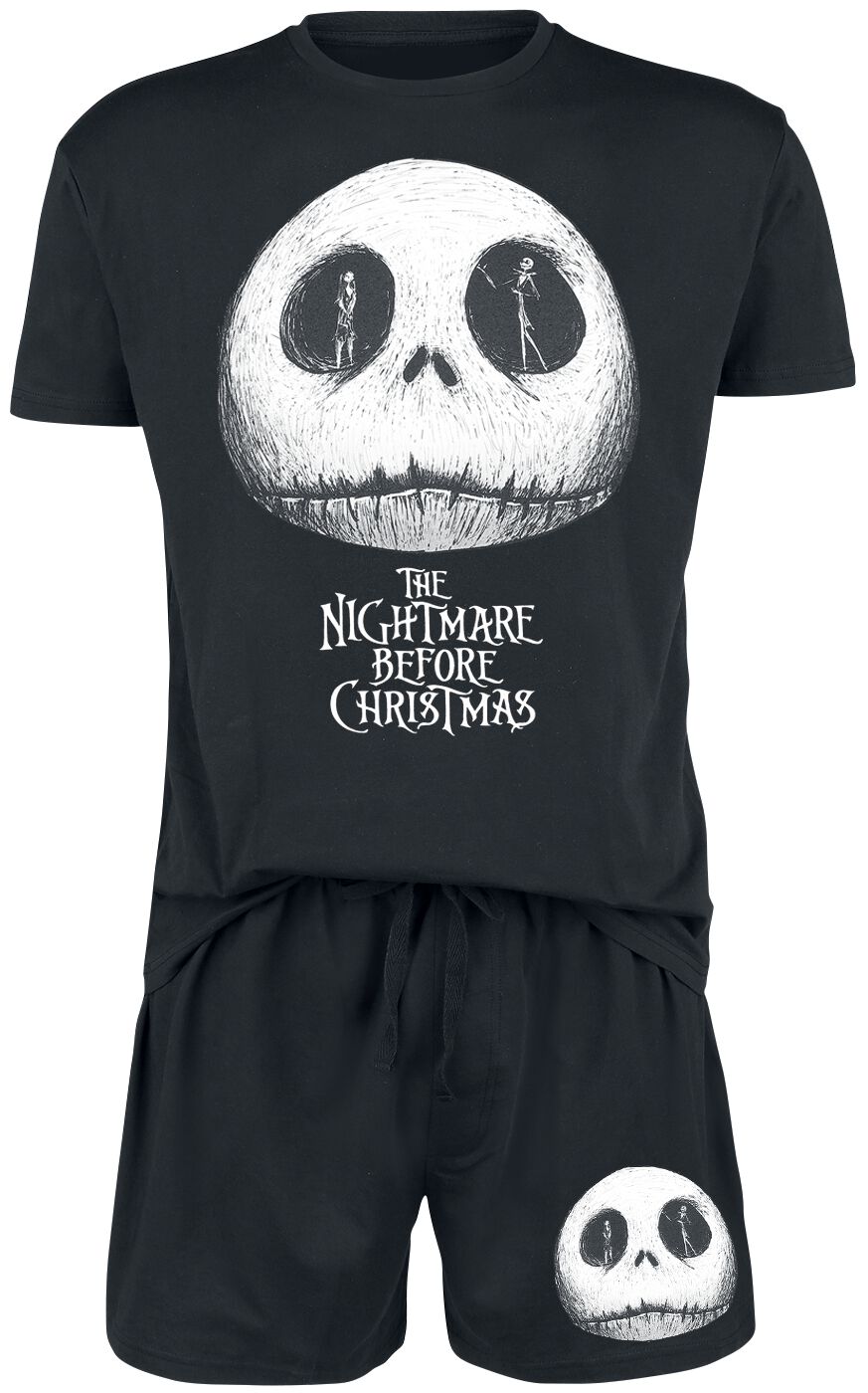 Pyjama Disney de L'Étrange Noël De Monsieur Jack - Jack Et Sally - S à 3XL - pour Homme - noir - L'Étrange Noël De Monsieur Jack