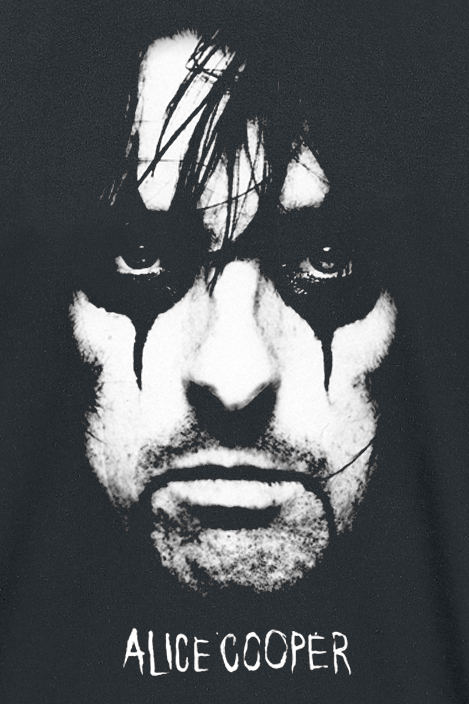 T-Shirt Manches courtes  de Alice Cooper - Portrait - S à 4XL - pour Homme - noir - Alice Cooper - View 2