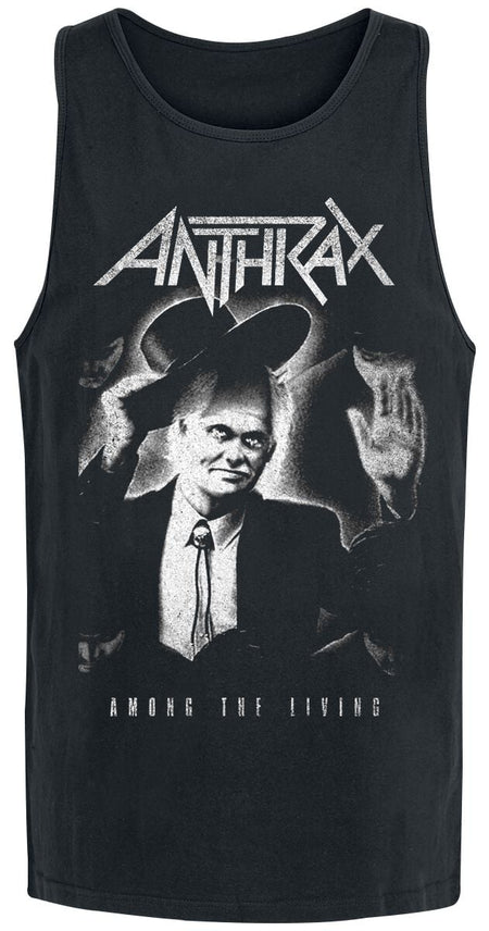 Débardeur  de Anthrax - ATL Greyscale - S à 4XL - pour Homme - noir - Anthrax