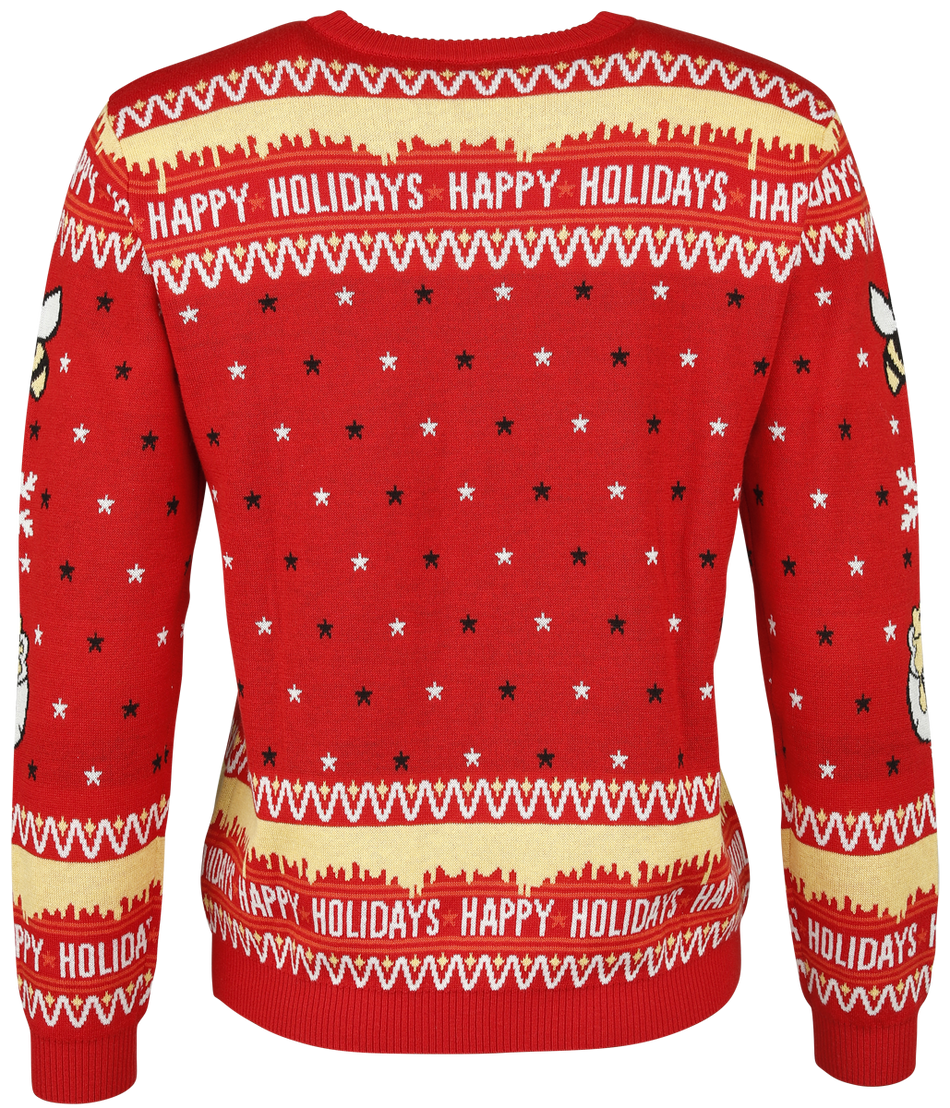 Pull de Noël Disney de Winnie L'Ourson - Dancer - S à XXL - pour Femme - multicolore - Winnie L'Ourson - View 2