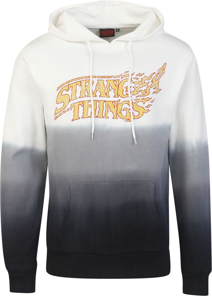 Sweat-shirt à capuche  de Stranger Things - Hellfire Club - S à XXL - pour Homme - noir/blanc - Stranger Things