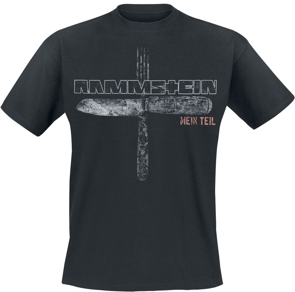 T-Shirt Manches courtes  de Rammstein - Mein Teil 2.0 - M à 3XL - pour Homme - noir - Rammstein