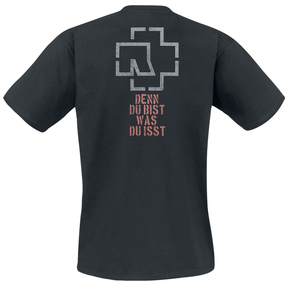 T-Shirt Manches courtes  de Rammstein - Mein Teil 2.0 - M à 3XL - pour Homme - noir - Rammstein - View 2