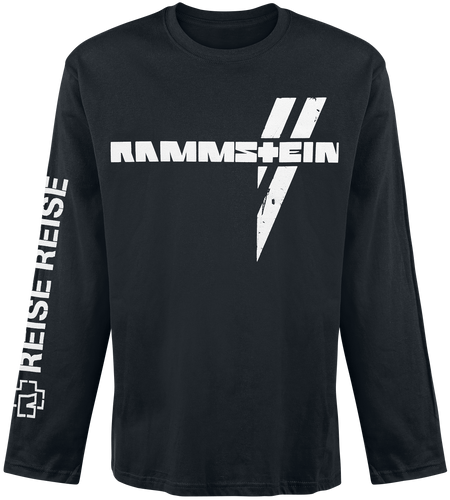 T-shirt manches longues  de Rammstein - Croix Blanche - M à XXL - pour Homme - noir - Rammstein - View 2