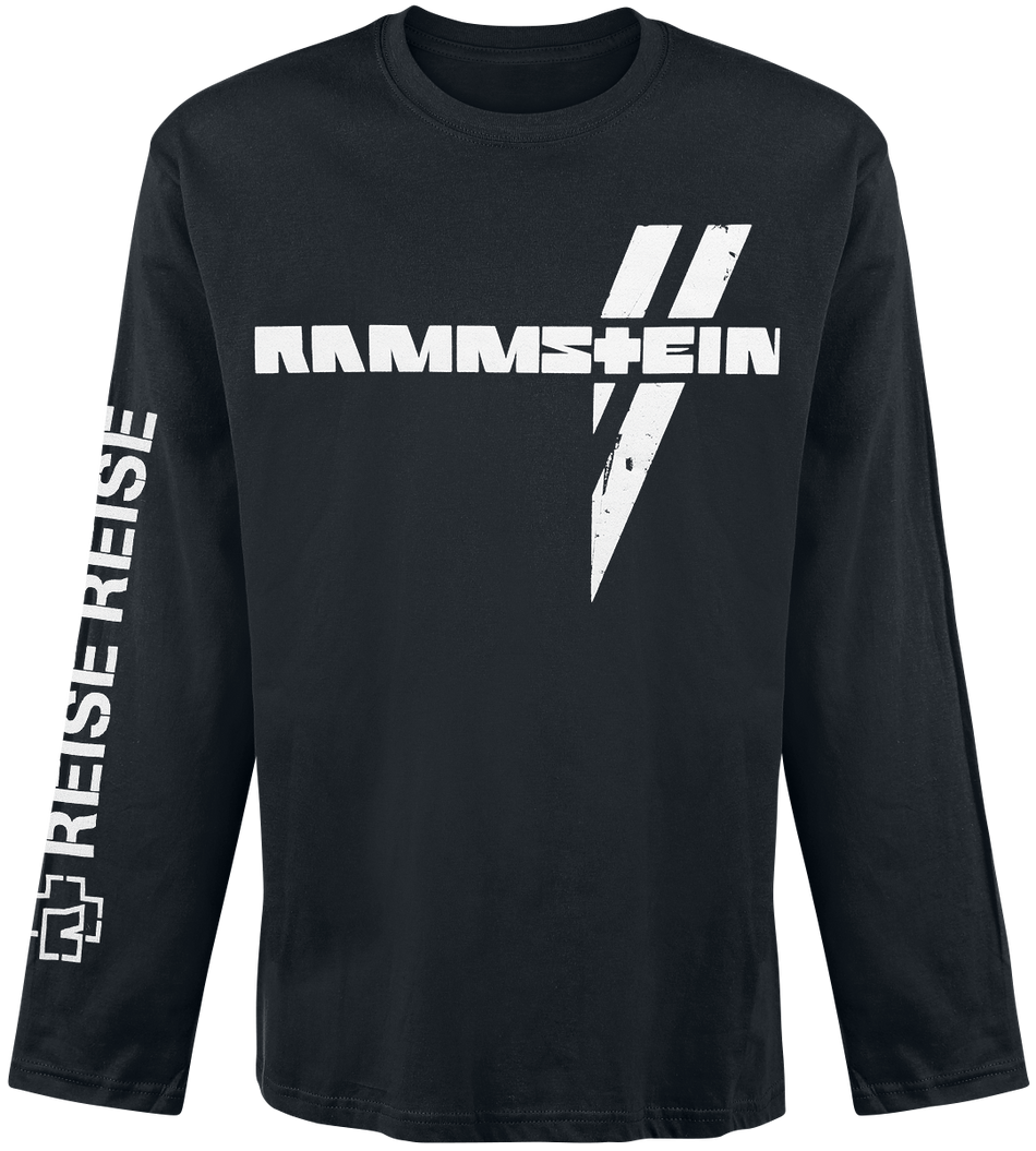 T-shirt manches longues  de Rammstein - Croix Blanche - M à XXL - pour Homme - noir - Rammstein - View 2