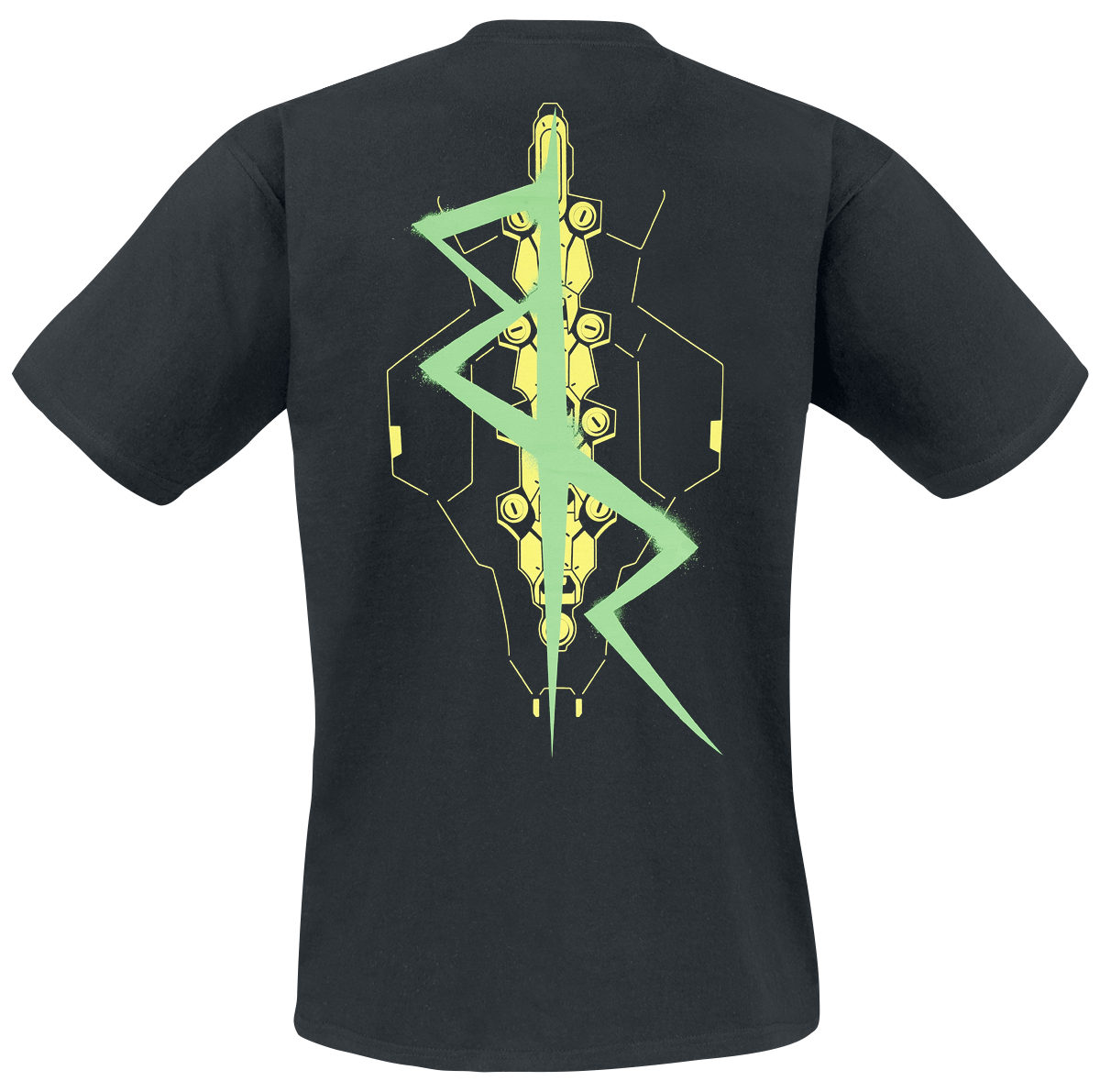 T-Shirt Manches courtes Gaming de Cyberpunk - Edgerunners - David - S à XXL - pour Homme - noir - Cyberpunk - View 2