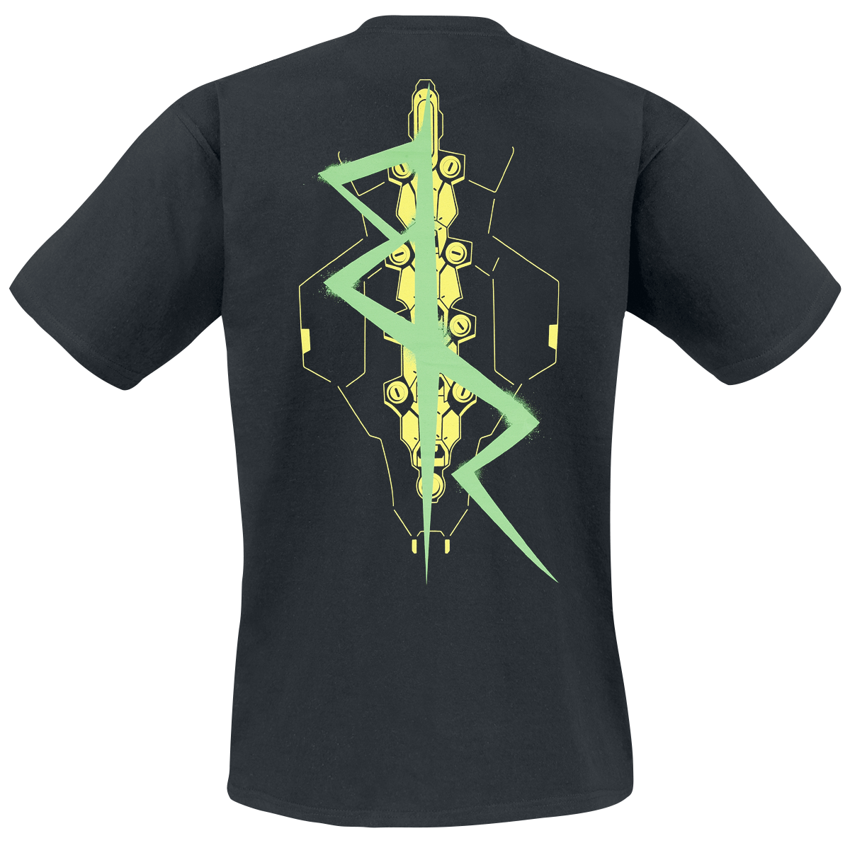 T-Shirt Manches courtes Gaming de Cyberpunk - Edgerunners - David - S à XXL - pour Homme - noir - Cyberpunk - View 2