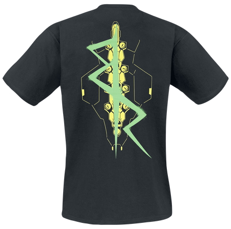 T-Shirt Manches courtes Gaming de Cyberpunk - Edgerunners - David - S à XXL - pour Homme - noir - Cyberpunk - View 2