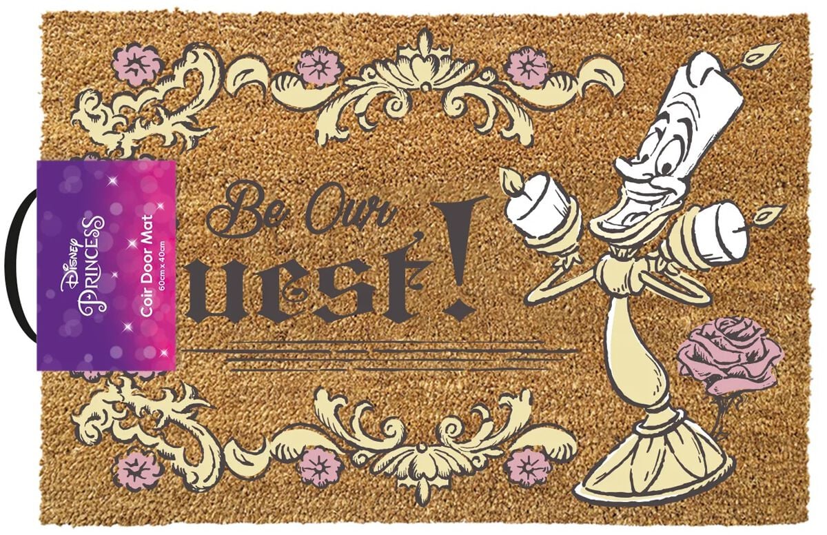 Paillasson Disney de La Belle Et La Bête - Be Our Guest - pour Indifférent - multicolore - La Belle Et La Bête