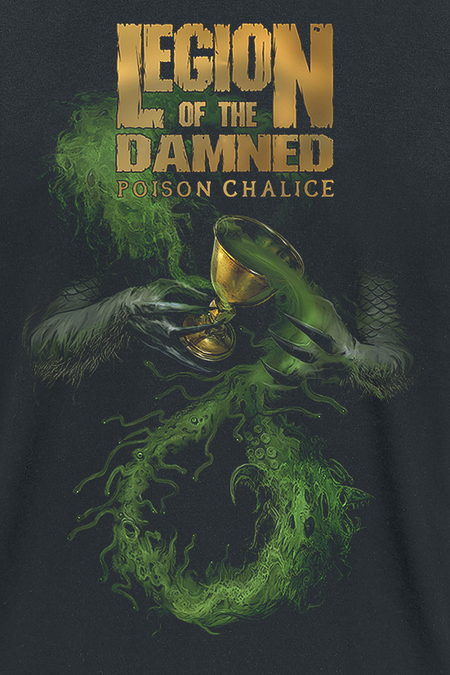 T-Shirt Manches courtes  de Legion Of The Damned - Poisen Chalice - S à 4XL - pour Homme - noir - Legion Of The Damned - View 2