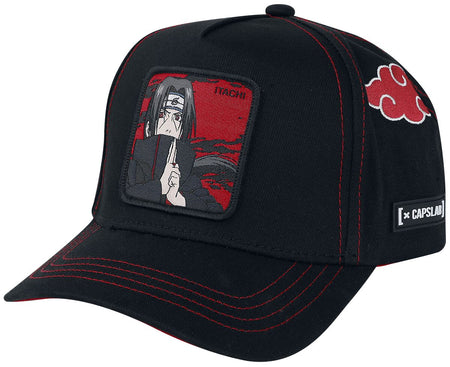 Casquette  de Naruto - Capslab - Itachi - pour Homme - noir - Naruto