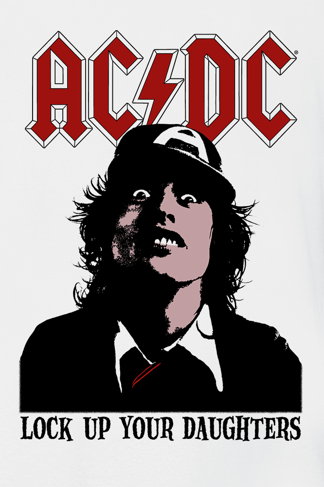 Débardeur  de AC/DC - Lock Up Your Daughters - M à 3XL - pour Homme - blanc - AC/DC - View 2