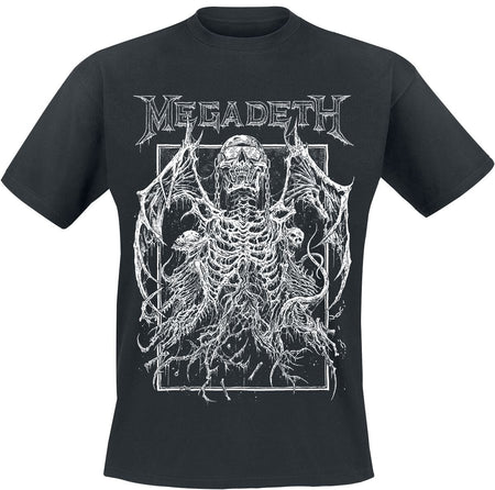 T-Shirt Manches courtes  de Megadeth - Rising - S à 4XL - pour Homme - noir - Megadeth