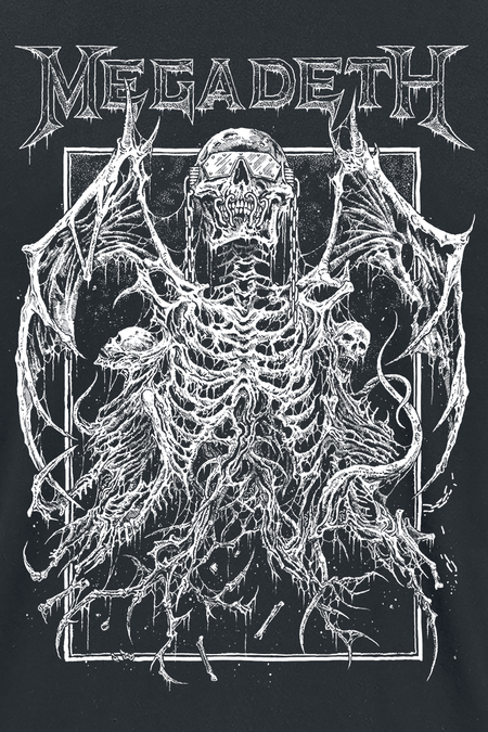 T-Shirt Manches courtes  de Megadeth - Rising - S à 4XL - pour Homme - noir - Megadeth - View 2