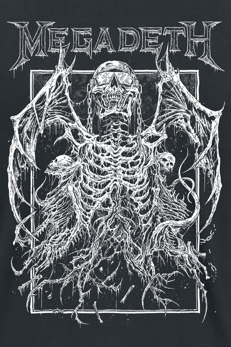 T-Shirt Manches courtes  de Megadeth - Rising - S à 4XL - pour Homme - noir - Megadeth - View 2