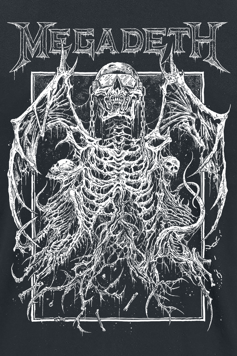 T-Shirt Manches courtes  de Megadeth - Rising - S à 4XL - pour Homme - noir - Megadeth - View 2