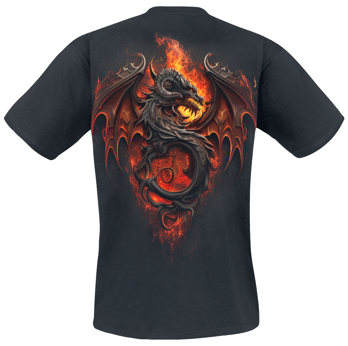 T-Shirt Manches courtes  de Spiral - Infernal Duel - S à 4XL - pour Homme - noir - Spiral - View 2