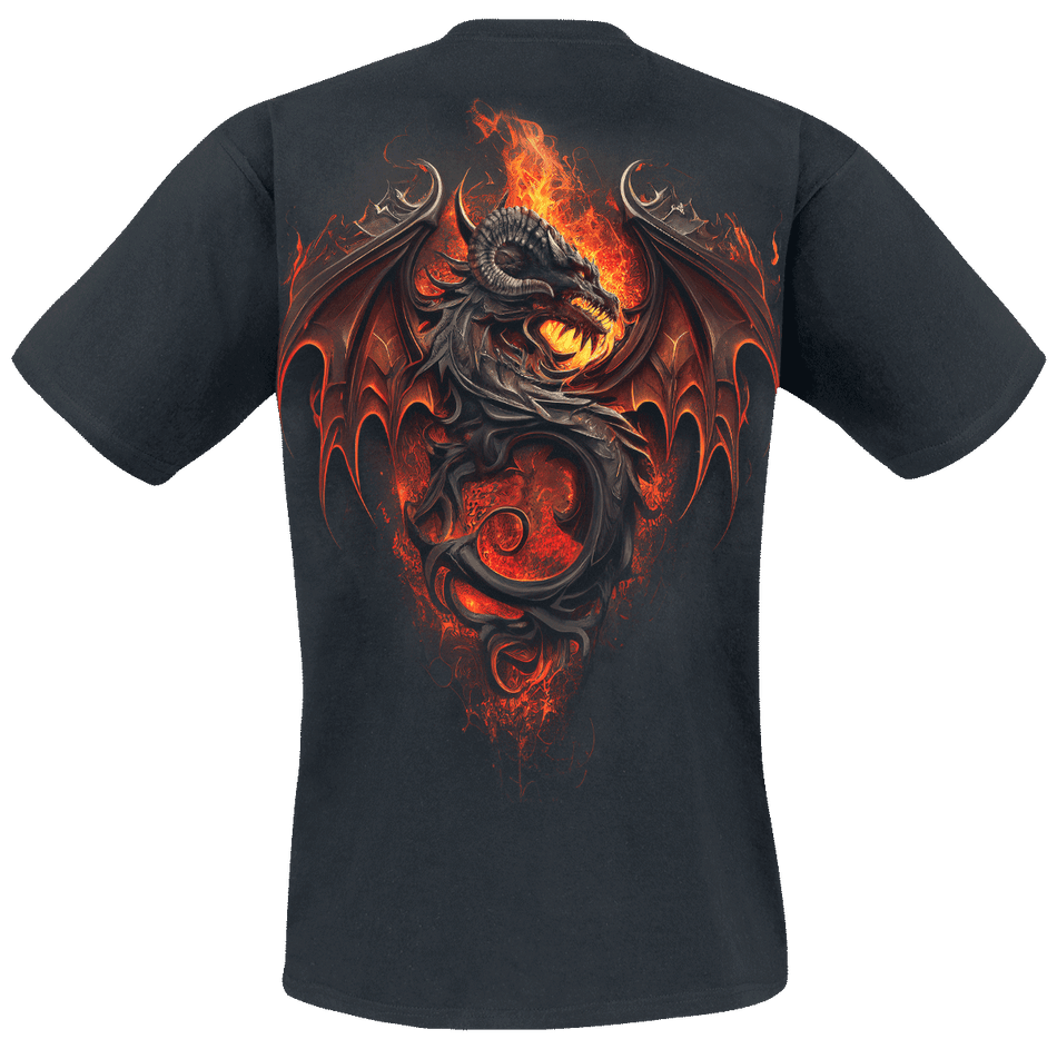 T-Shirt Manches courtes  de Spiral - Infernal Duel - S à 4XL - pour Homme - noir - Spiral - View 2