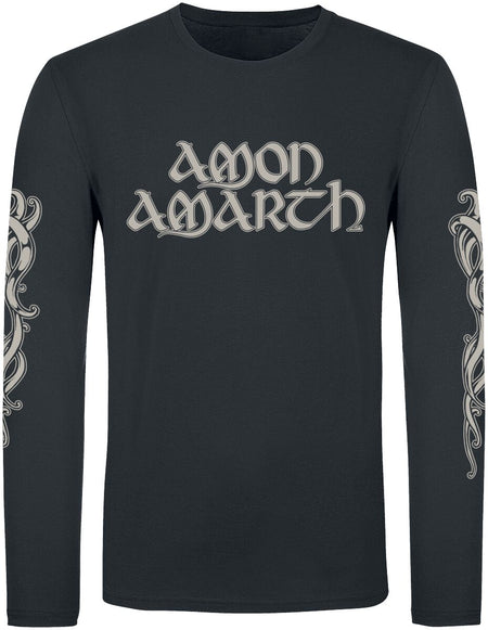 T-shirt manches longues  de Amon Amarth - Horse - S à XXL - pour Homme - noir - Amon Amarth
