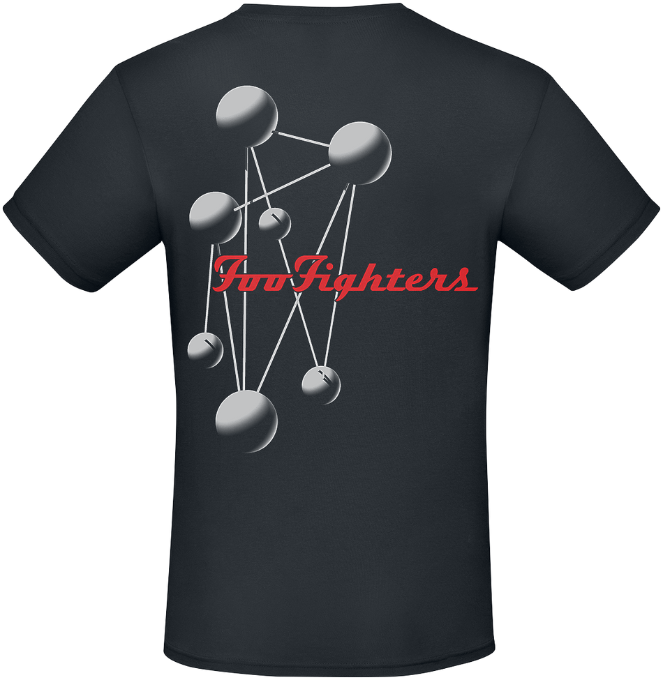 T-Shirt Manches courtes  de Foo Fighters - Colour And The Shape - S à 3XL - pour Homme - noir - Foo Fighters - View 2