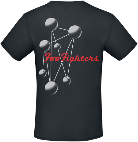 T-Shirt Manches courtes  de Foo Fighters - Colour And The Shape - S à 3XL - pour Homme - noir - Foo Fighters - View 2