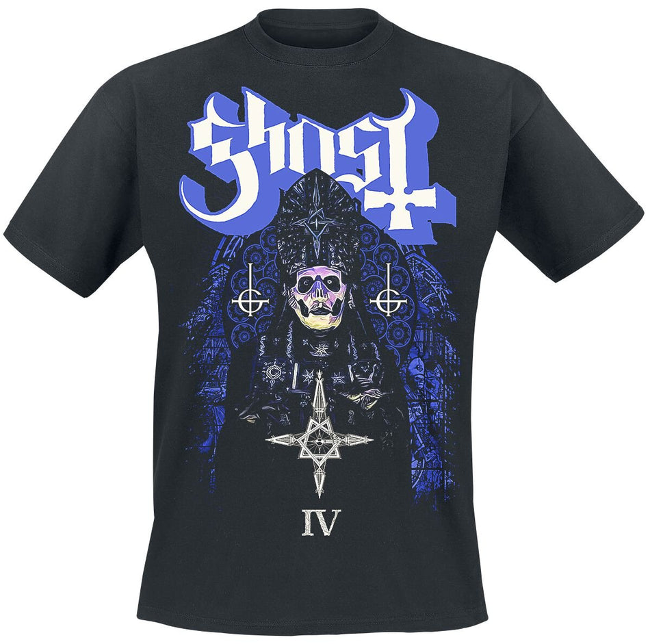 T-Shirt Manches courtes  de Ghost - Stained Glass IV - S à 4XL - pour Homme - noir - Ghost