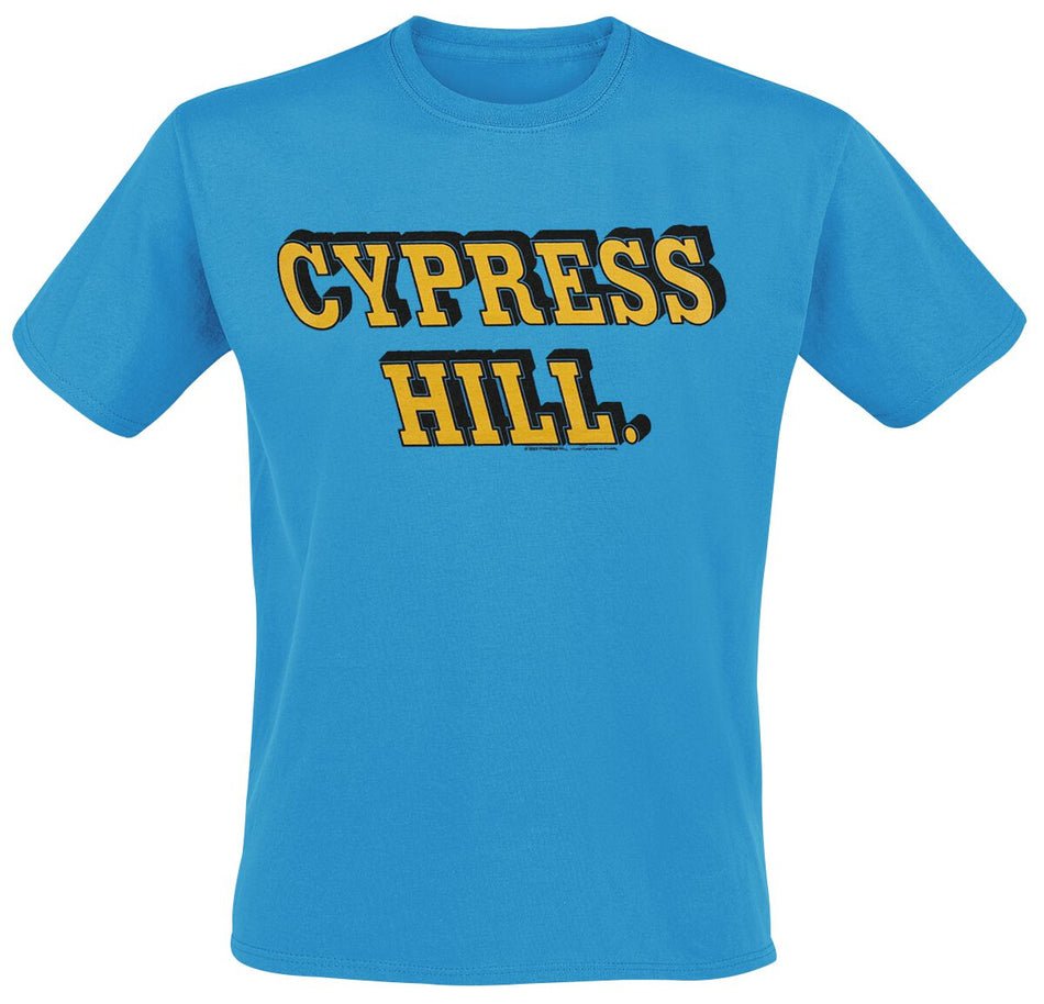 T-Shirt Manches courtes  de Cypress Hill - Rizla Type - S à XXL - pour Homme - bleu - cypress hill