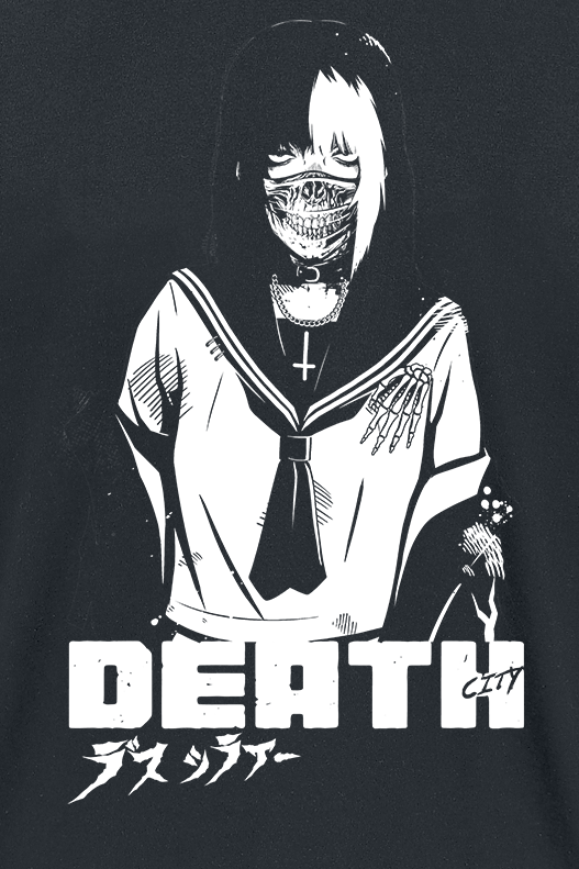 T-Shirt Manches courtes  de Zombie Makeout Club - ZMC - Death - S à M - pour Homme - noir - Zombie Makeout Club - View 2