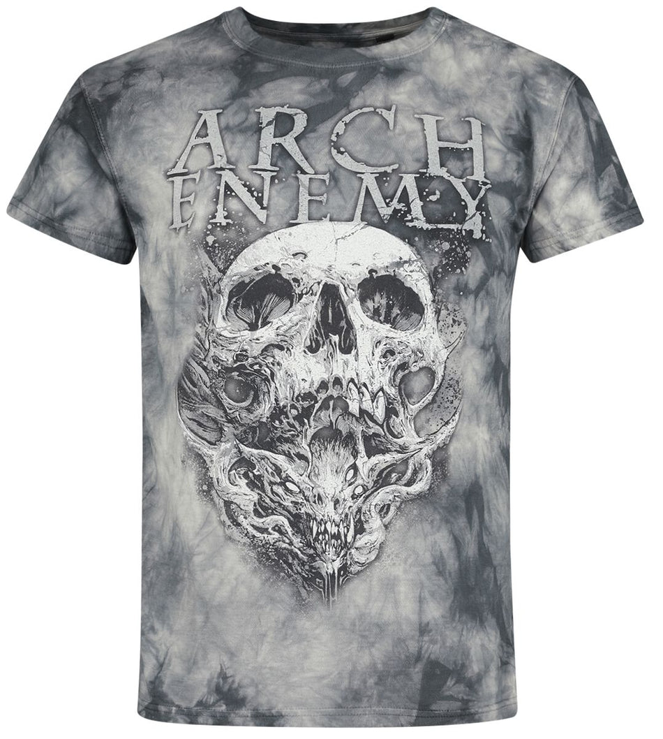 T-Shirt Manches courtes  de Arch Enemy - The Virus - S à 4XL - pour Homme - gris - Arch Enemy