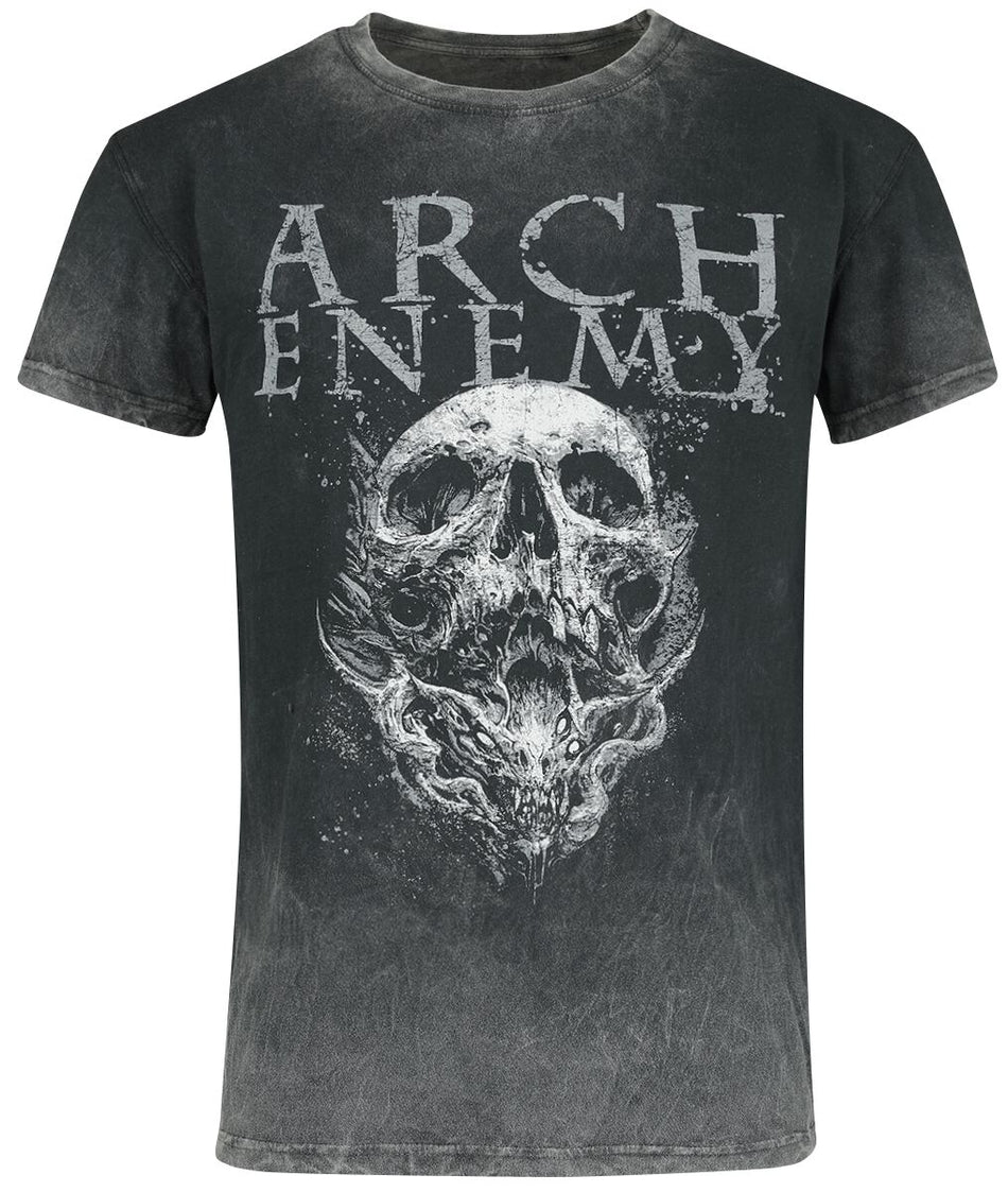T-Shirt Manches courtes  de Arch Enemy - Set The Flames - S à 4XL - pour Homme - gris - Arch Enemy