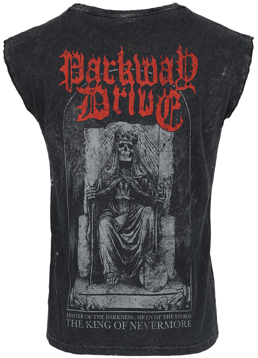 Débardeur  de Parkway Drive - King Of Nevermore - S à XXL - pour Homme - gris - Parkway Drive - View 2
