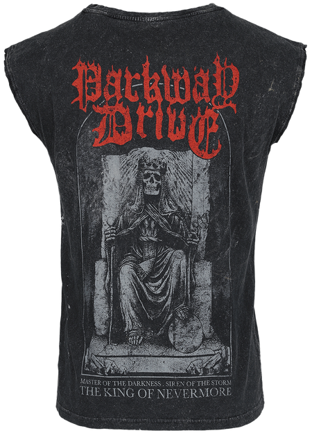 Débardeur  de Parkway Drive - King Of Nevermore - S à XXL - pour Homme - gris - Parkway Drive - View 2