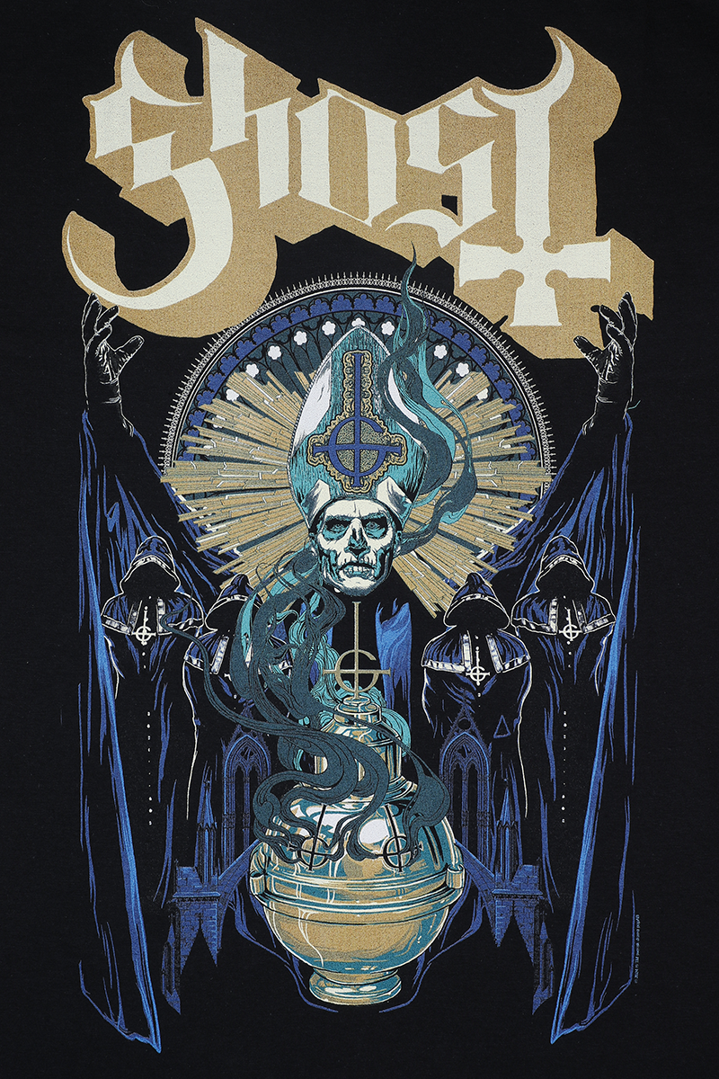 T-Shirt Manches courtes  de Ghost - Benifficense - S à 4XL - pour Homme - noir - Ghost - View 2