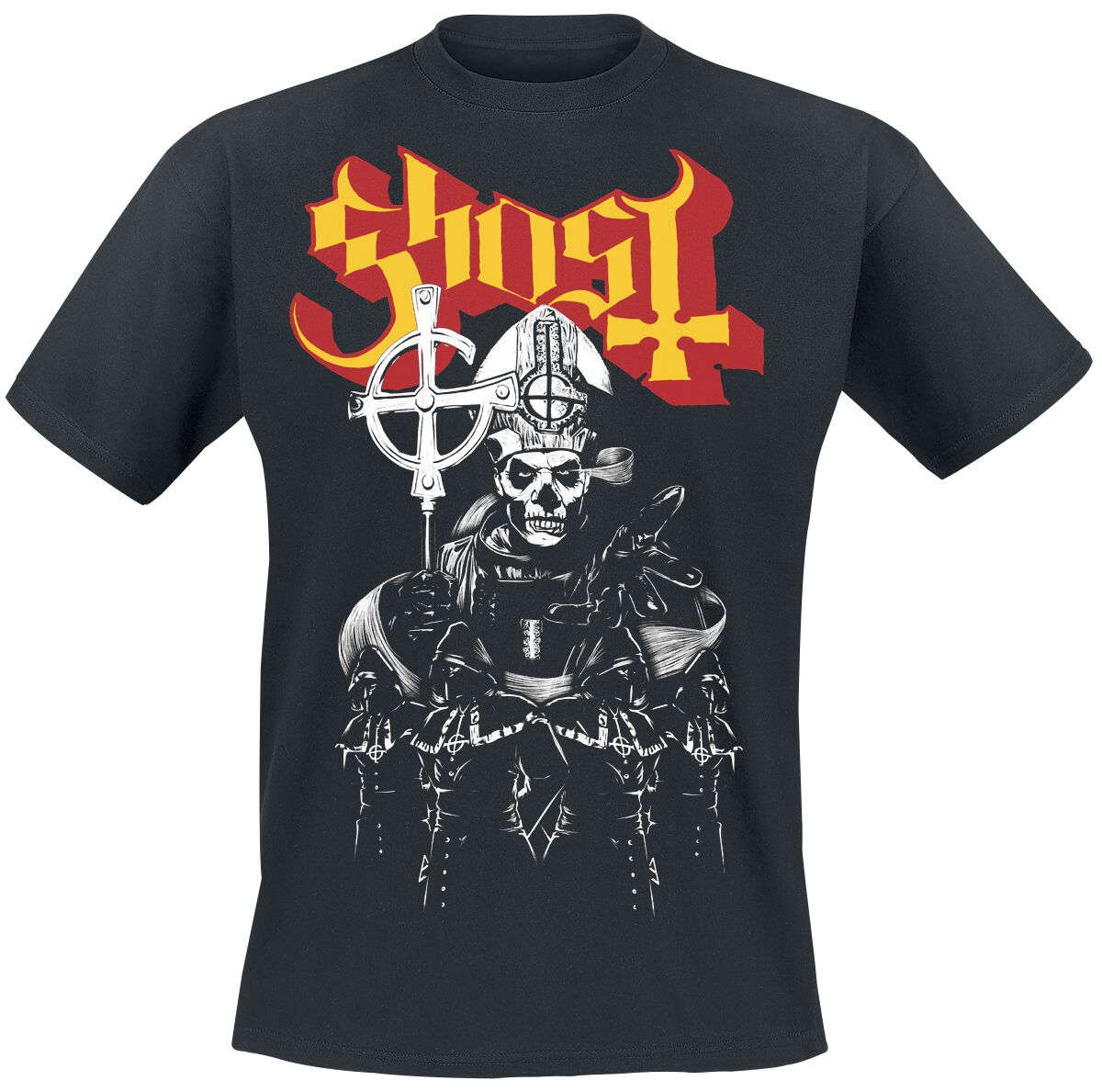T-Shirt Manches courtes  de Ghost - Papa 2 GRC - S à 4XL - pour Homme - noir - Ghost