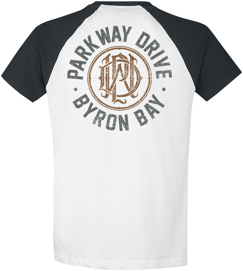 T-Shirt Manches courtes  de Parkway Drive - Devil Tricks - S à XXL - pour Homme - noir/blanc - Parkway Drive - View 2