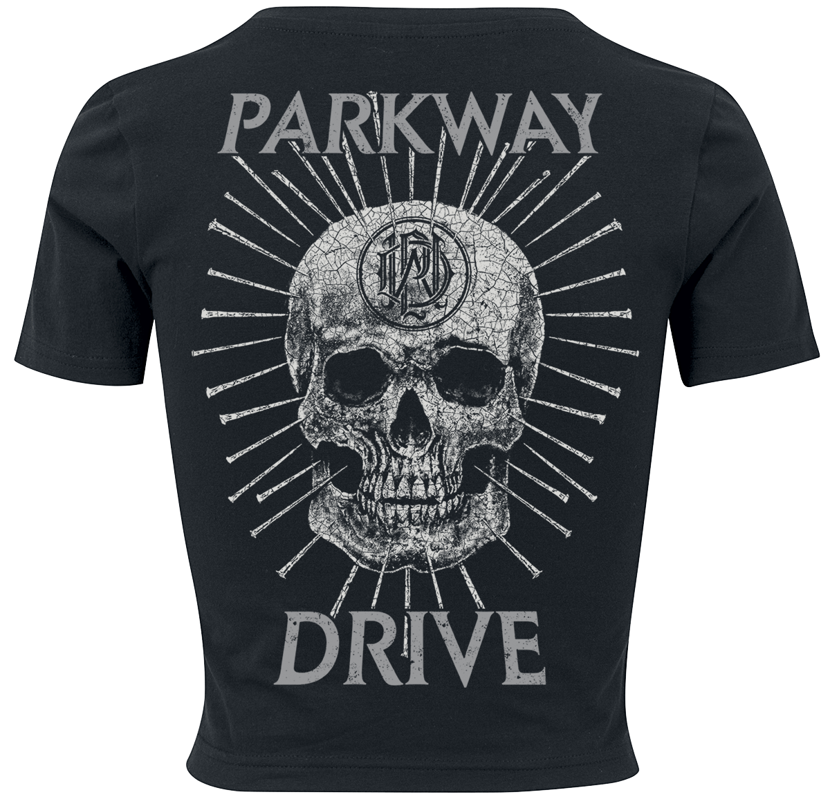 T-Shirt Manches courtes  de Parkway Drive - Skull - S à XXL - pour Femme - noir - Parkway Drive - View 2