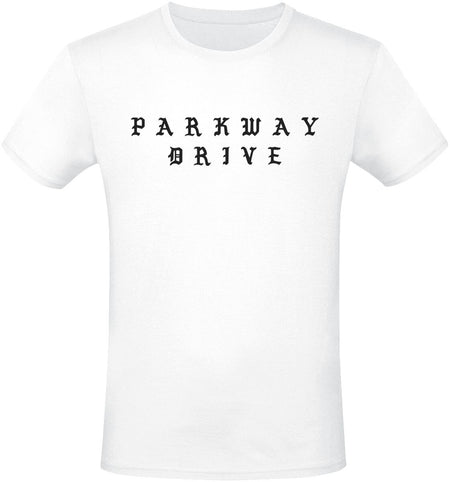 T-Shirt Manches courtes  de Parkway Drive - Glitch - S à XXL - pour Homme - blanc - Parkway Drive
